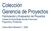 Colección Gerencia de Proyectos Formulación y Evaluación de Proyectos Unidad de Aprendizaje Estudio Financiero Preguntas y Problemas