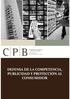 CREDENCIALES DEL ÁREA DE DEFENSA DE LA COMPETENCIA, PUBLICIDAD Y PROTECCIÓN AL CONSUMIDOR
