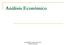 Análisis Económico. Contabilidad III - Análisis Económico - UNRN Sede Andina