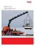 Hiab XS 622 Capacidad 58 tm