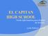 EL CAPITAN HIGH SCHOOL