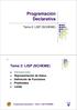 Programación Declarativa