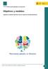 Objetivos y medidas. Neurociencia aplicada a la Educación. Objetivos y medidas específicos del eje Trastornos del Neurodesarrollo