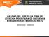 CALIDAD DEL AIRE EN LA ZONA DE ATENCION PRIORITARIA DE LA CUENCA ATMOSFERICA DE MARISCAL NIETO