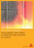SELLADO Y PEGADO SOLUCIONES SIKA PARA LA PROTECCIÓN CONTRA EL FUEGO