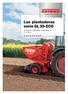 Las plantadoras serie GL 30-ECO