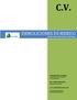 C.V. DEMOLICIONES DS MEXICO.  DEMOLICIONES DS MEXICO ING. JAVIER ESPINOZA M. DEMOLICIONES & TERRACERIAS SUSTENTABLES