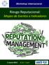Riesgo Reputacional: Mapeo de Eventos e Indicadores