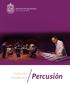 Concurso Académico. Percusión