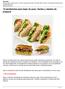 10 sándwiches para bajar de peso: fáciles y rápidos de preparar