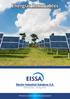 Energías Renovables. Electro Industrial Solutions S.A. Ponemos el sol al servicio de sus proyectos