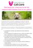 Declaracion internacional de responsabilidades hacia los gatos