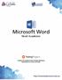 Microsoft Word Nivel Academic