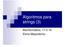 Algoritmos para strings (3) Bioinformática, Elvira Mayordomo