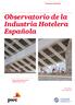 Observatorio de la Industria Hotelera Española