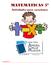 MATEMÁTICAS 5º. Actividades para vacaciones