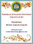 ASAMBLEA DE IGLESIAS CRISTIANAS CIRCUITO DE NJ PRESBÍTERO REVDO. CARLOS CHACÓN