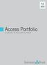 Access Portfolio. su acceso a los mercados financieros