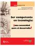 Ser competente en tecnología: