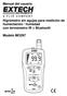 Manual del usuario. Higrómetro sin agujas para medición de humectación / humedad con termómetro IR + Bluetooth. Modelo MO297