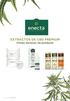 EXTRACTOS DE CBD PREMIUM Fichas técnicas de producto
