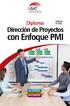 Diploma PMBOK. 6 ta Edic. Dirección de Proyectos. con Enfoque PMI