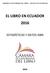 EL LIBRO EN ECUADOR 2016