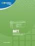 Código: BATT N/S: Batería de plomo-ácido sellada libre de mantenimiento. Advertencia: