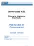Universidad ICEL. Habilidades de Comunicación