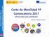 Carta de Movilidad FP Convocatoria 2017 Información para solicitantes