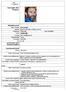Curriculum vitae Europass