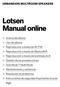 Lotsen Manual online