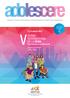 Revista de Formación Continuada de la Sociedad Española de Medicina de la Adolescencia. 3 y 4 marzo 2017 CURSO INTERNACIONAL DE LASEMA