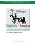 26 Diálogos. Quijote - Sancho. IV Centenario de la muerte de Miguel de Cervantes (23 abril )