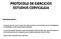 PROTOCOLO DE EJERCICIOS ESTUDIOS CERVICALGIA