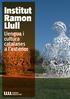 Institut Ramon Llull. Llengua i cultura catalanes a l exterior