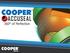 COOPER Accuseal Válvulas de Bola con Asientos Metálicos para Servicio Severo. Rendimiento Superior - Diseño Superior