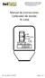 Manual de instrucciones Calibrador de Sonido TE-1356
