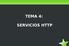 TEMA 4: SERVICIOS HTTP