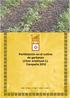 Fertilización en el cultivo de garbanzo (Cicer arietinum L.). Campaña 2010