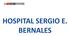 Hospital Nacional Sergio E. Bernales