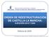 ORDEN DE REESTRUCTURACIÓN DE CASTILLA-LA MANCHA: EJEUCIÓN 2019 Y 2020