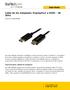 Cable de 3m Adaptador DisplayPort a HDMI - 4K 30Hz