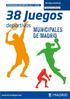 38 JUEGOS DEPORTIVOS MUNICIPALES NORMATIVA DE NATACIÓN SINCRONIZADA DIRECCIÓN GENERAL DE DEPORTES.- AYUNTAMIENTO DE MADRID