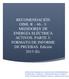 RECOMENDACIÓN OIML R 46-3: MEDIDORES DE ENERGÍA ELÉCTRICA ACTIVOS. PARTE 3: FORMATO DE INFORME DE PRUEBAS. Edición 2013 (E).