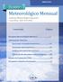 Abril Boletín Meteorológico Mensual. Resumen meteorológico abril Abril 2016