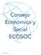Consejo Económico y Social ECOSOC