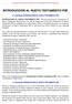 INTRODUCCION AL NUEVO TESTAMENTO PDF