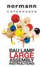 BAU LAMP LARGE ASSEMBLY INSTRUCTIONS