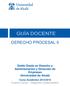 Doble Grado en Derecho y Administración y Dirección de Empresas Universidad de Alcalá Curso Académico 2015/2016 Cuarto Curso Segundo Cuatrimestre